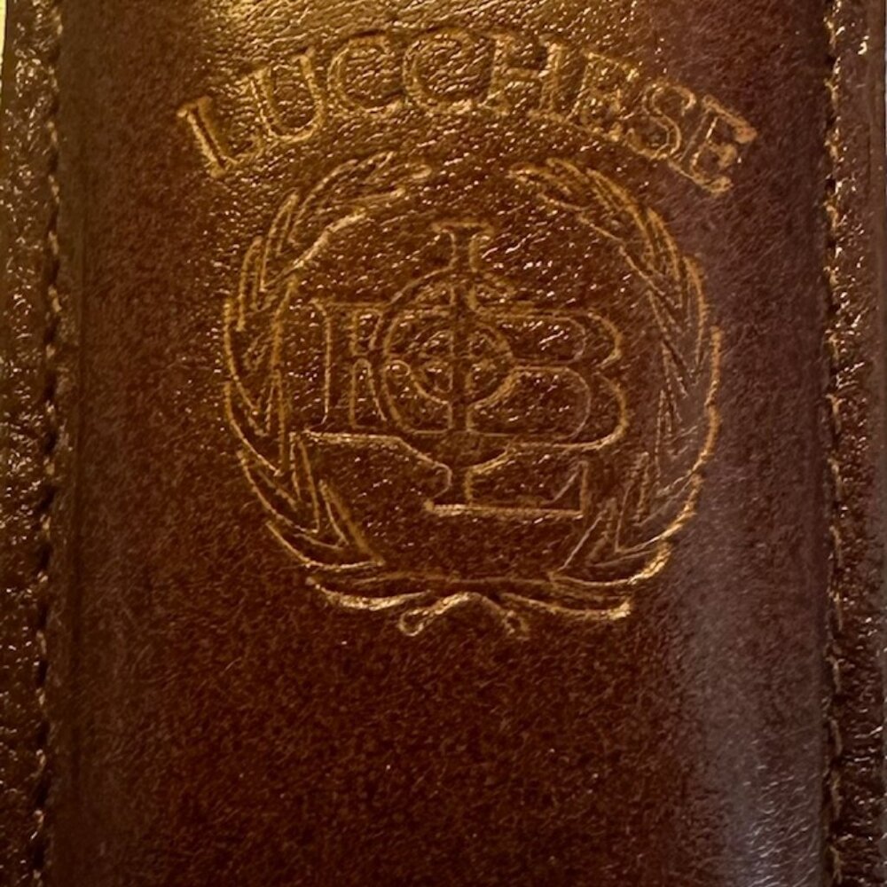 New Lucchese Magnetic Money Clip Brown - Picture 2 of 3
